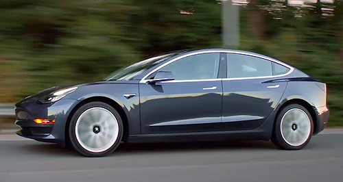 Tesla Aus records profit, but Model 3 still delayed