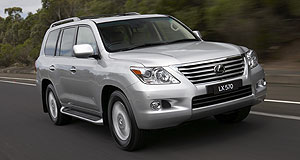 First drive: LX570 is the lap of Lexus SUV luxury