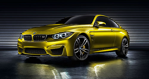 BMW M unveils gold-class coupe concept