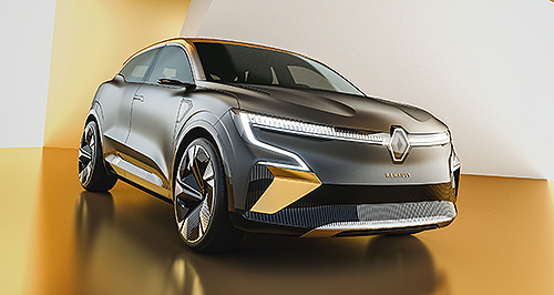 Renault previews BEV Megane with Megane eVision