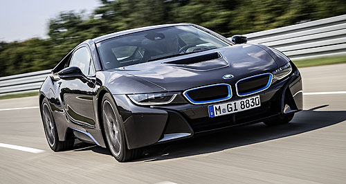 Frankfurt show: BMW ponders car between i3, i8