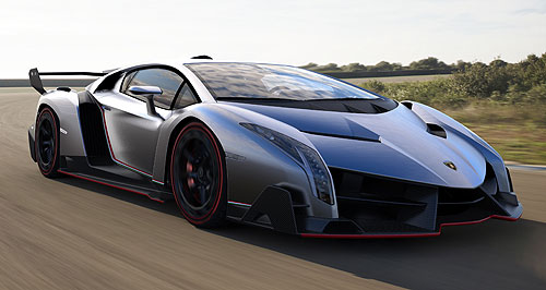 Geneva show: Lamborghini Veneno laid bare