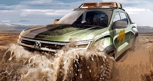 Sketches detail new Amarok ahead of 2022 launch