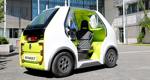 Renault reveals self-driving EZ-Pod concept