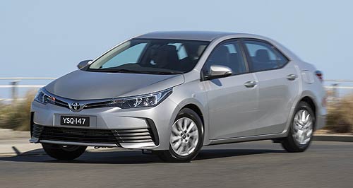 Toyota gives Corolla 50th birthday facelift