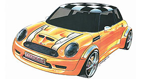 New Mini a visual icon like Porsche 911