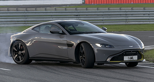 Aston Martin makes itself at home at Silverstone