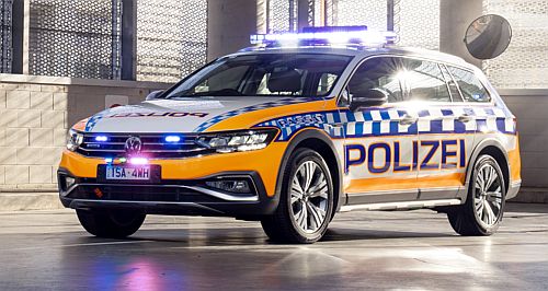 VW emergency services models make debut