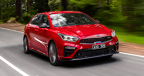 Kia benchmarks Cerato GT against hot hatches