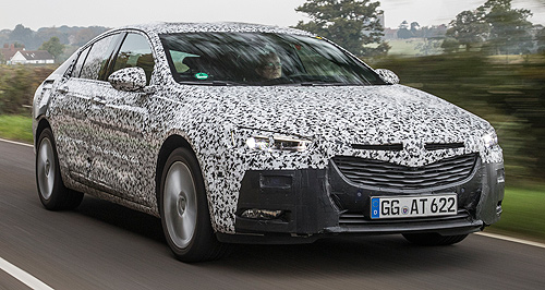 Opel Insignia preview shows Commodore contrast
