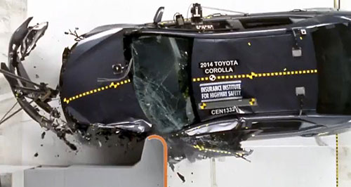 Crash test worry for Toyota Corolla