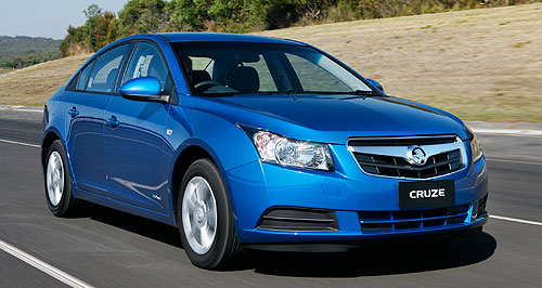 Holden's diesel-powered Cruze recalled