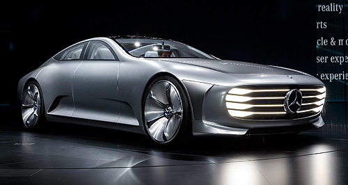 Frankfurt show: Mercedes reveals coupe concept
