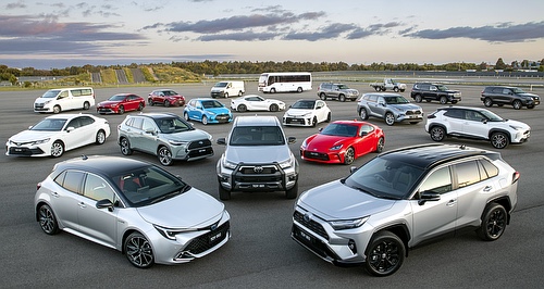 Toyota tops annual sales charts for 26th time
