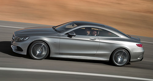 Benz's S-Class Coupe headed to Motorclassica
