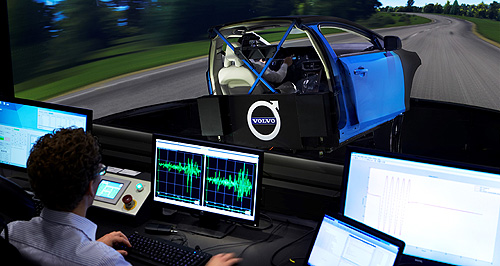 Volvo puts performance first with driving simulator