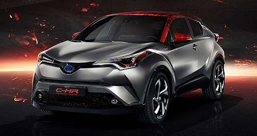 Frankfurt show: Toyota amps up C-HR concept