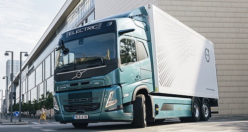 First heavy-duty Volvo BEV truck hits the road
