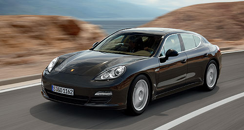 First Oz drive: Panamera is cross-country king