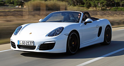 Porsche keeps tight rein on Boxster pricing