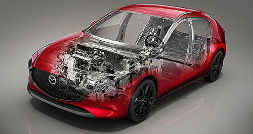 LA show: Mazda prioritises combustion engines