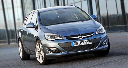 Facelifted Opel Astra on the way