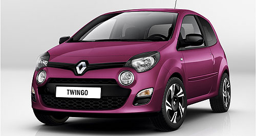 Frankfurt show: Renault Twingo facelift not for Oz