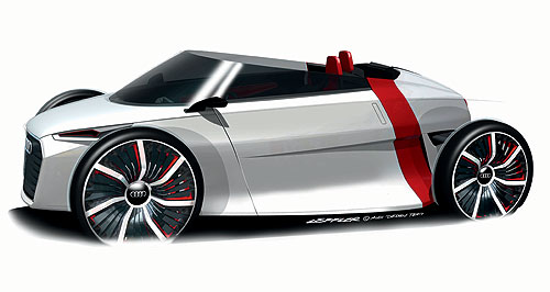 Frankfurt show: Audi reveals ‘Spyder’ urban EV