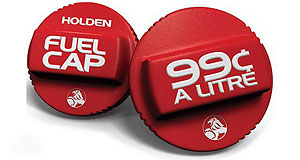 Holden fuel cap