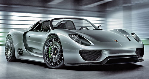 Geneva show: Porsche unveils super plug-in