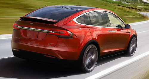 Tesla confirms Model X range-opener