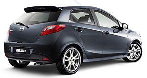 Buff new Mazda2 weighs in for light title fight