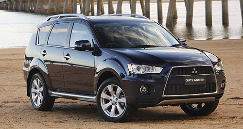 Mitsubishi releases Evo-look Outlander for 2010