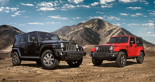 Jeep lobs swansong JK Wrangler special editions