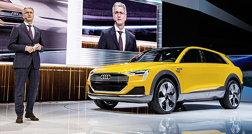 Detroit show: Audi outs h-tron quattro concept