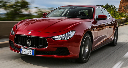 Updated Maserati Ghibli touches down