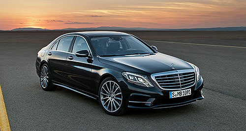 Benz S-Class arrives just in time for Christmas