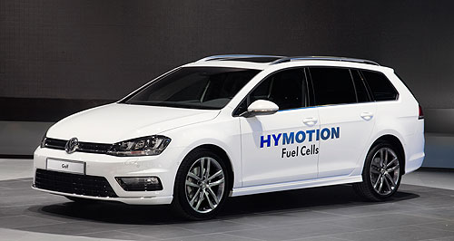 LA show: VW Golf in ‘HyMotion’