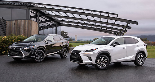 Lexus fashions NX and RX Crafted
