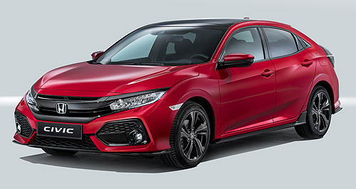 Paris show: Honda reveals Euro Civic hatch