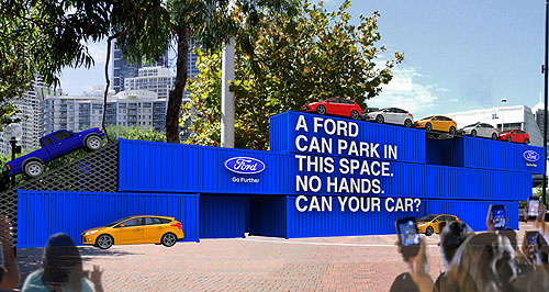 AIMS: Huge outdoors display for Ford