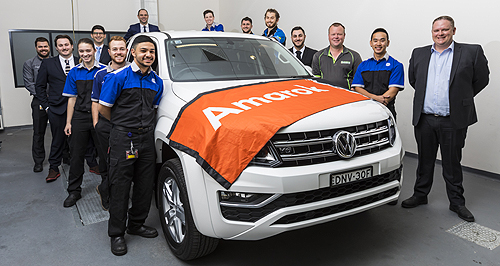 VW apprentices to spice up Amarok
