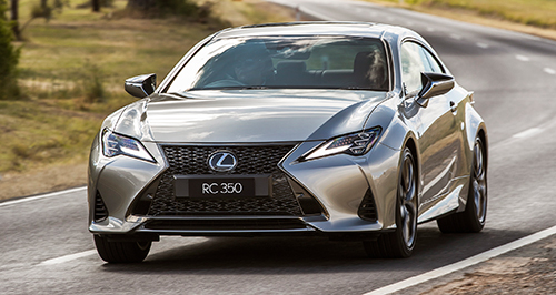 Lexus lobs refreshed RC coupe
