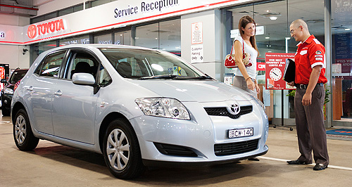 Toyota works on customer care lift