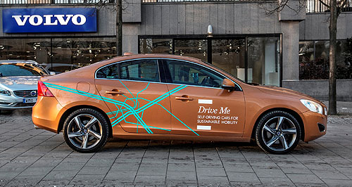 Virtual Volvo drivers to take to Swedish streets