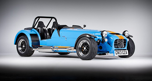 Extreme Caterham hits 100km/h in 2.8s