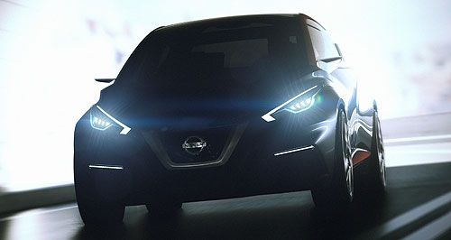 Geneva show: Nissan teases new premium light hatch