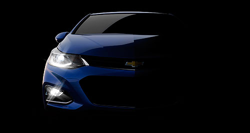 Teased: Next Chevrolet Cruze fronts up