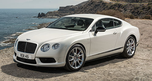 Frankfurt show: Bentley boosts GT V8 power