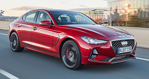 Driven: Genesis chases Euro heavyweights with G70